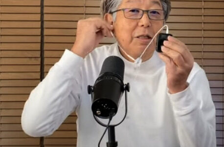 高齢者の難聴に、ワイヤレスマイクなら、たった１.6万円で補聴器代わり。